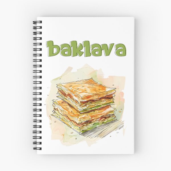 Item preview, Golden Layers of Delight: Baklava - Flaky Phyllo Pastry, Crunchy Nuts, and Fragrant Spices in Luscious Sugar Syrup بقلاوة بالفستق الحلبي designed and sold by FUNqoosh.