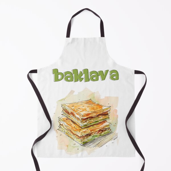 Item preview, Golden Layers of Delight: Baklava - Flaky Phyllo Pastry, Crunchy Nuts, and Fragrant Spices in Luscious Sugar Syrup بقلاوة بالفستق الحلبي designed and sold by FUNqoosh.