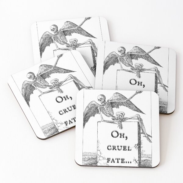 Item preview, Oh, cruel fate... - (White Version) designed and sold by nigothic.