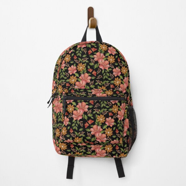 Item preview, Fresh Florals - Black designed and sold by JaselviiStudio.