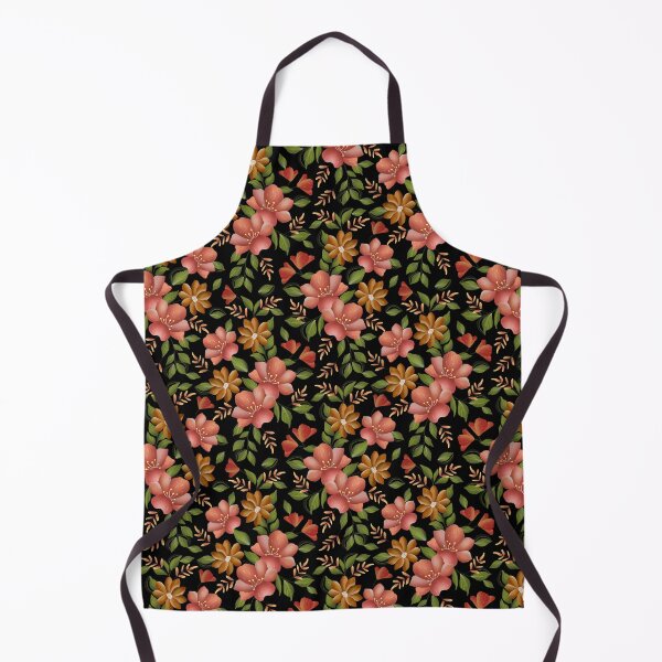 Item preview, Fresh Florals - Black designed and sold by JaselviiStudio.