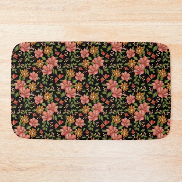 Item preview, Fresh Florals - Black designed and sold by JaselviiStudio.