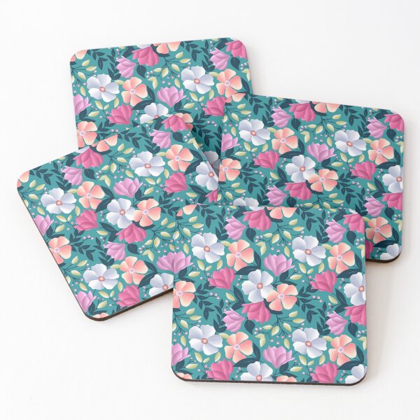 Item preview, Radiat Bloom - Turquoise designed and sold by JaselviiStudio.