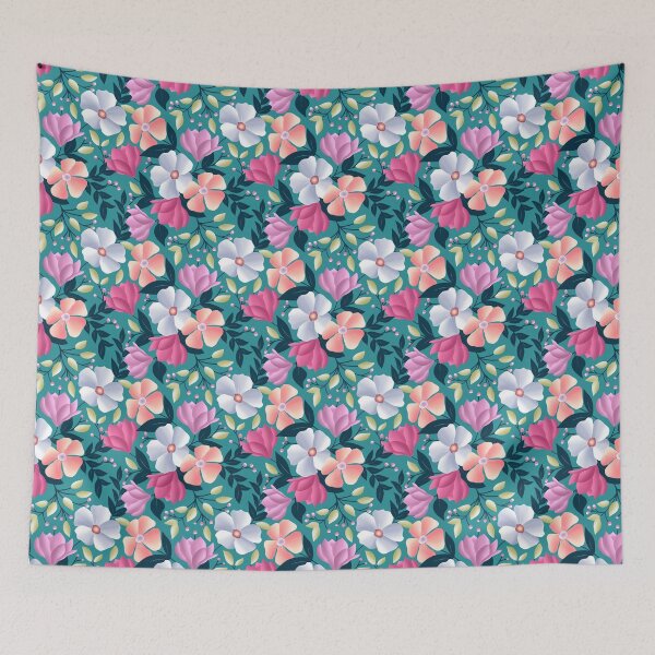 Item preview, Radiat Bloom - Turquoise designed and sold by JaselviiStudio.