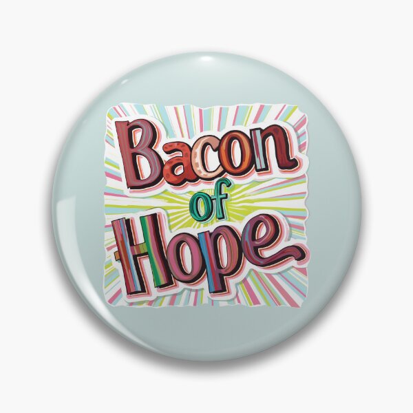 Artikelvorschau, Bacon of Hope retro style entworfen und verkauft von Carinaprint.