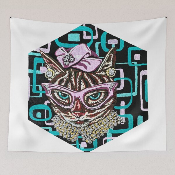 Item preview, 1950's Cat designed and sold by RaLiz.