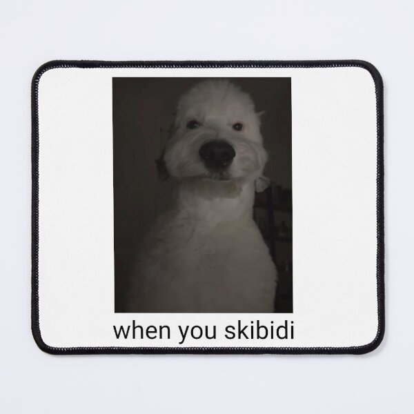 Item preview, skibidi dog meme designed and sold by Hinadio.