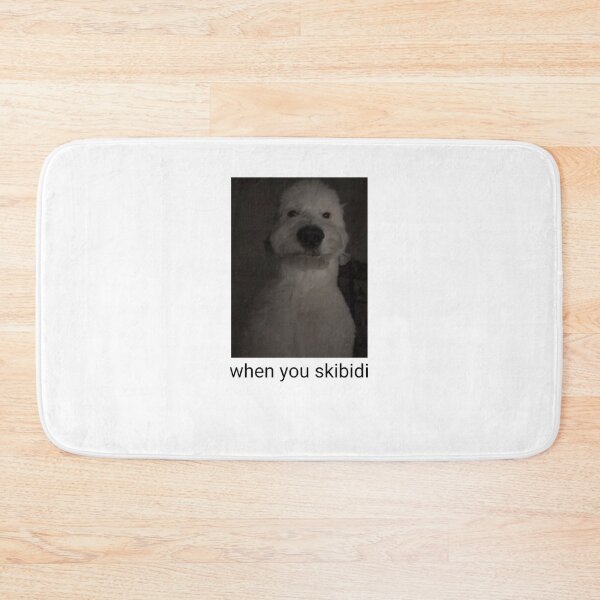 Item preview, skibidi dog meme designed and sold by Hinadio.