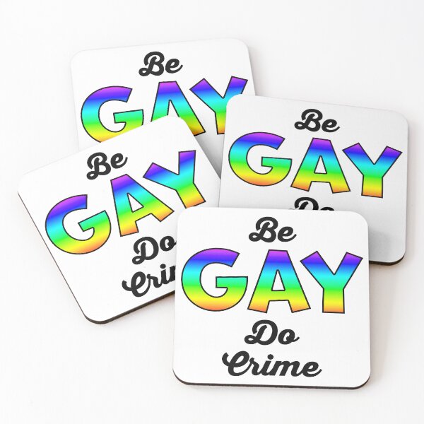 Item preview, Be gay Do Crime designed and sold by meldshaw.