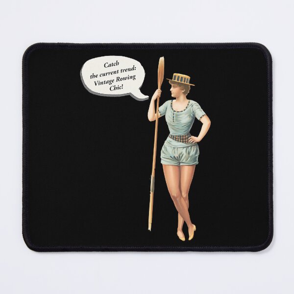 Item preview, Elegant Oarswoman: A Stroke of Vintage Charm designed and sold by Michael van der Hoorn.