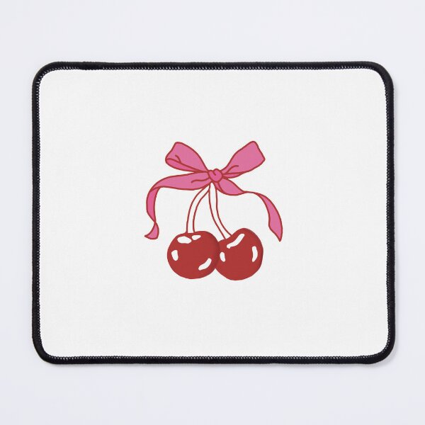Item preview, cherries with a bow designed and sold by lillypad736.