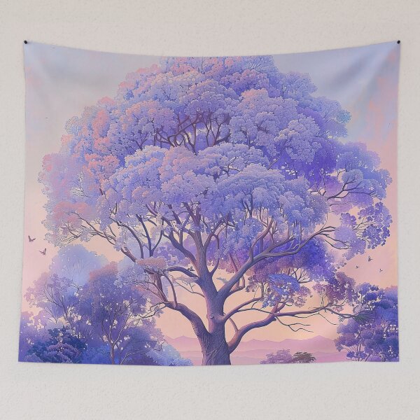 Item preview, Dreamy Jacaranda Tree designed and sold by Elisabeth Lucas.