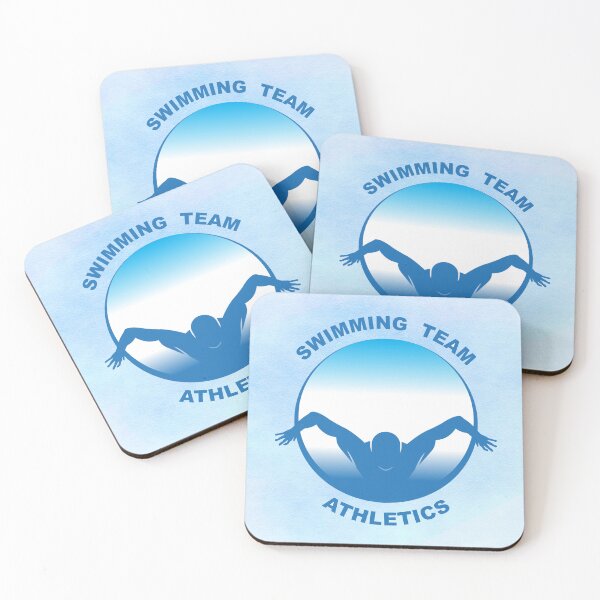Item preview, Blue Waves: Swimming Team Athletics designed and sold by MysticOzzy.
