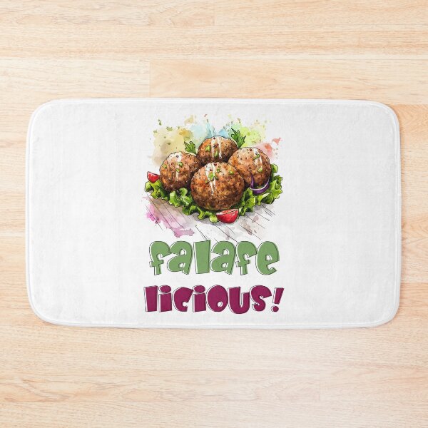 Item preview, Funky Chickpea Fiesta: FALAFElicious - Crunch Your Way to Falafel Middle Eastern Street Food Magic فلافل designed and sold by FUNqoosh.
