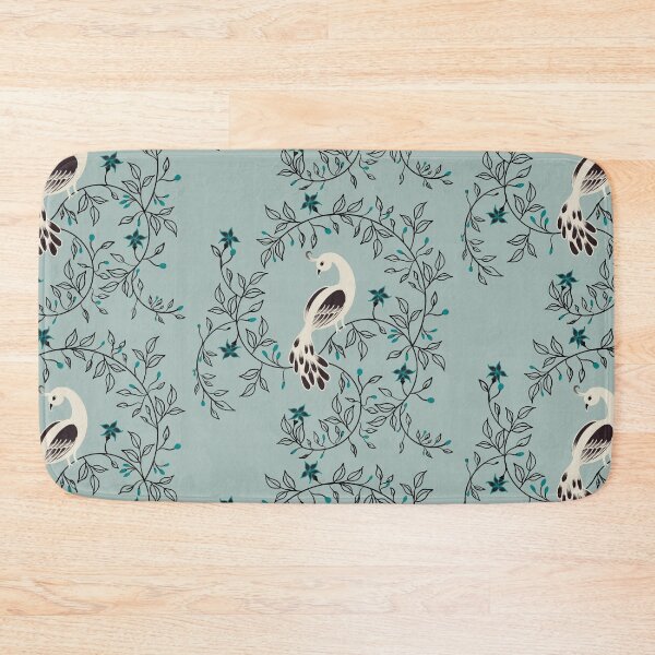 Item preview, Peacock on vines with flowers designed and sold by CelCorDesigns.