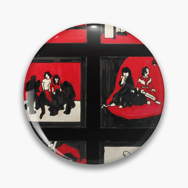 Item preview, White Stripes Album Art Drawing designed and sold by DeliPfeffer.