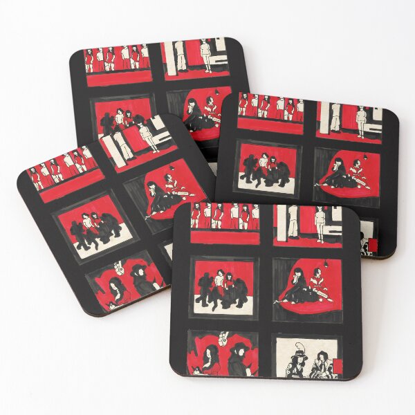 Item preview, White Stripes Album Art Drawing designed and sold by DeliPfeffer.