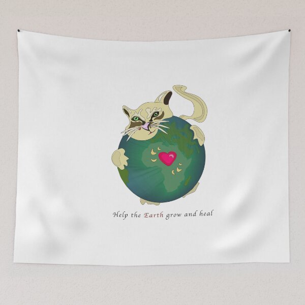 Item preview, Help the Earth grow and heal designed and sold by sofiasartstyle.