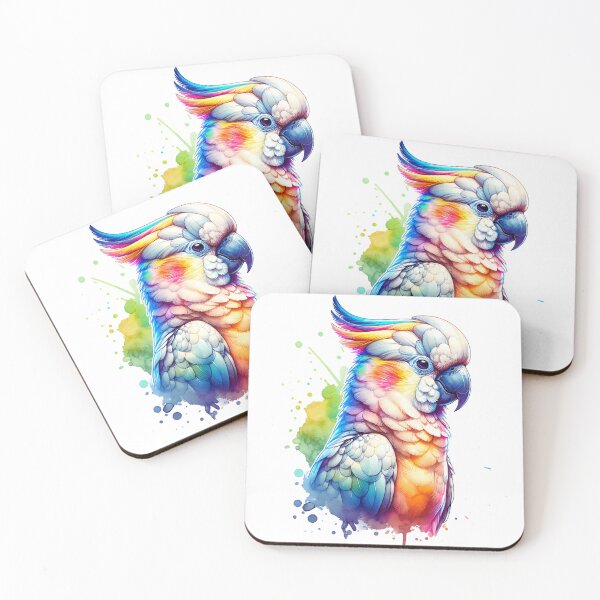 Item preview, Watercolor Cockatoo  designed and sold by TheAnimalZ00.