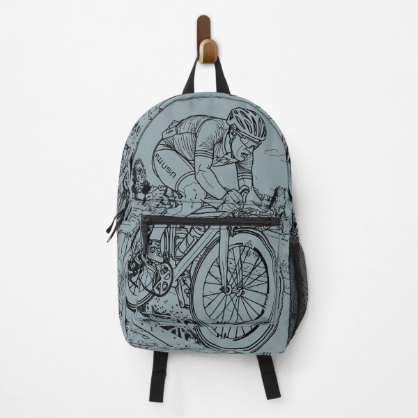 Item preview, Сyclist outside the city: High-speed travel designed and sold by MariDaniArt.