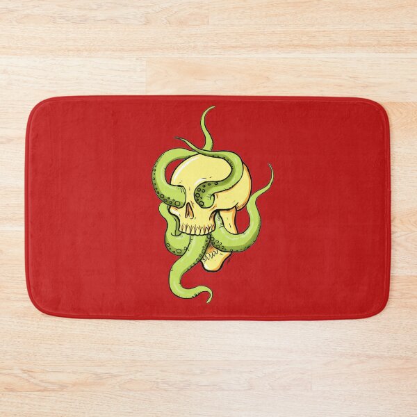 Item preview, Skull with tentacles designed and sold by lucamendieta.