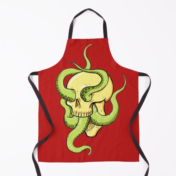 Item preview, Skull with tentacles designed and sold by lucamendieta.