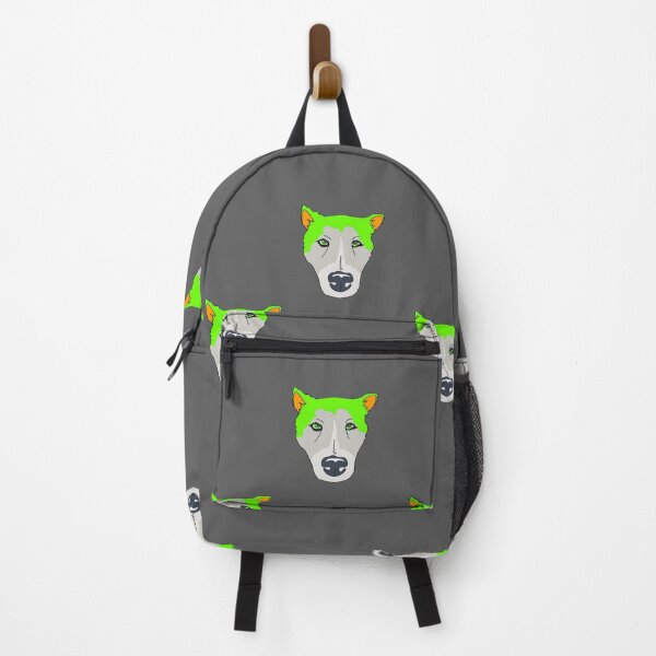Item preview, green wolf designed and sold by Leonardobc.