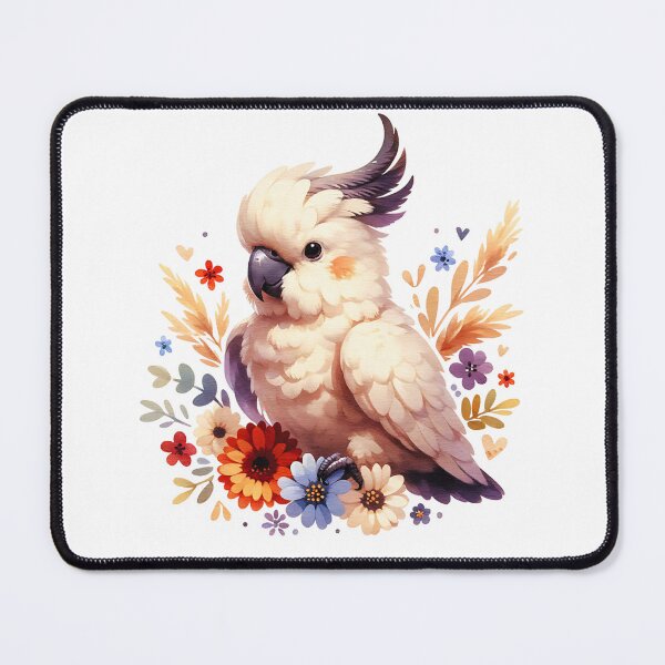 Item preview, Cockatoo Floral designed and sold by TheAnimalZ00.
