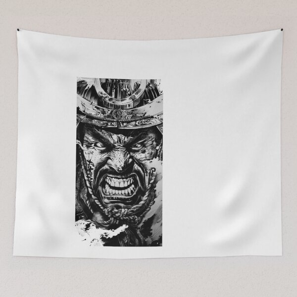 Item preview, Samurai Warrior. Traditional Japanese. designed and sold by Lucy Goosy Art.