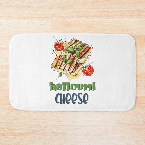 Item preview, Sizzle & Savor: Grilled Feta Halloumi Cheese - A Mediterranean Marvel! جبنة حلومي مشوية  designed and sold by FUNqoosh.