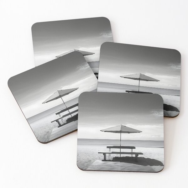 Item preview, Minimalist ocean seascape print designed and sold by dcrc.