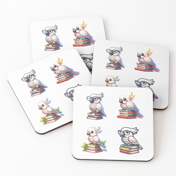 Item preview, Cockatoo And Books designed and sold by TheAnimalZ00.