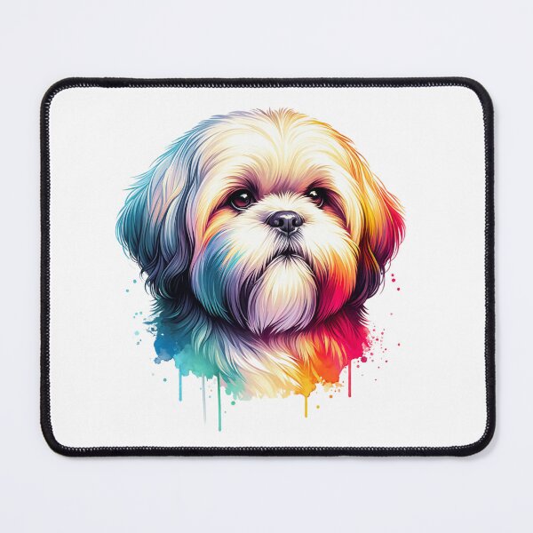 Item preview, Watercolor Lhasa Apso designed and sold by TheAnimalZ00.