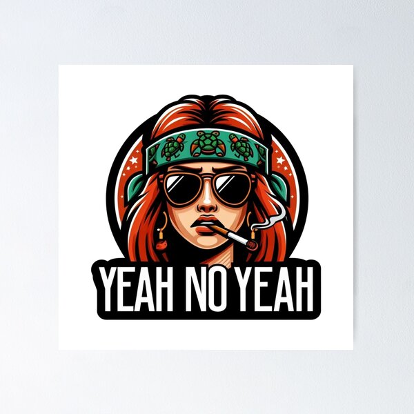 Item preview, Yeah No Yeah 4 designed and sold by Cyphertribe.