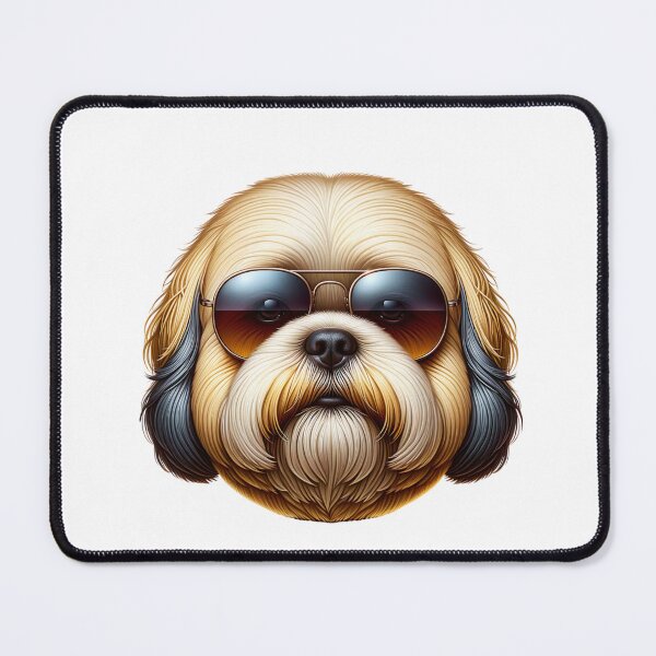 Item preview, Lhasa Apso Wearing Sunglasses designed and sold by TheAnimalZ00.