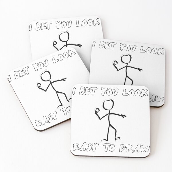 Item preview, You look easy to draw designed and sold by BarracksWear.