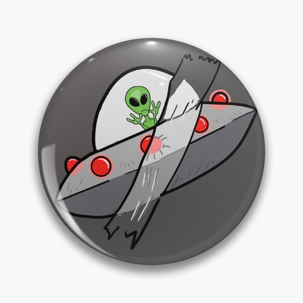 Artikelvorschau, UFO auf Band festgehalten entworfen und verkauft von Mallet’s Pallet.
