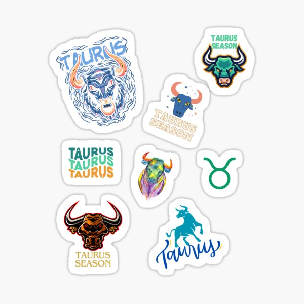 Item preview, Taurus Season Sticker Pack designed and sold by FireSisters.