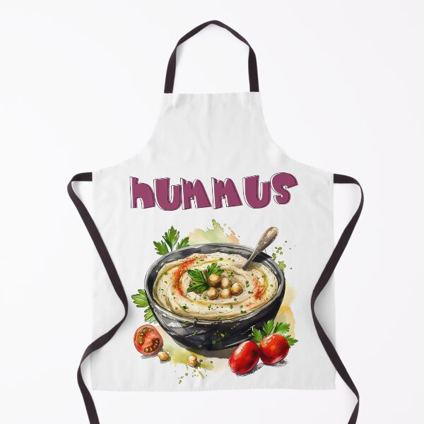 Item preview, Mediterranean Magic: Indulge in the Creamy Vegetarian Bliss of Our Classic Hummus! حمص designed and sold by FUNqoosh.