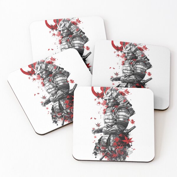 Item preview, Samurai Warrior. Traditional Japanese. designed and sold by Lucy Goosy Art.