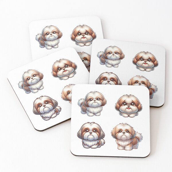 Item preview, Cute Lhasa Apso Dogs designed and sold by TheAnimalZ00.