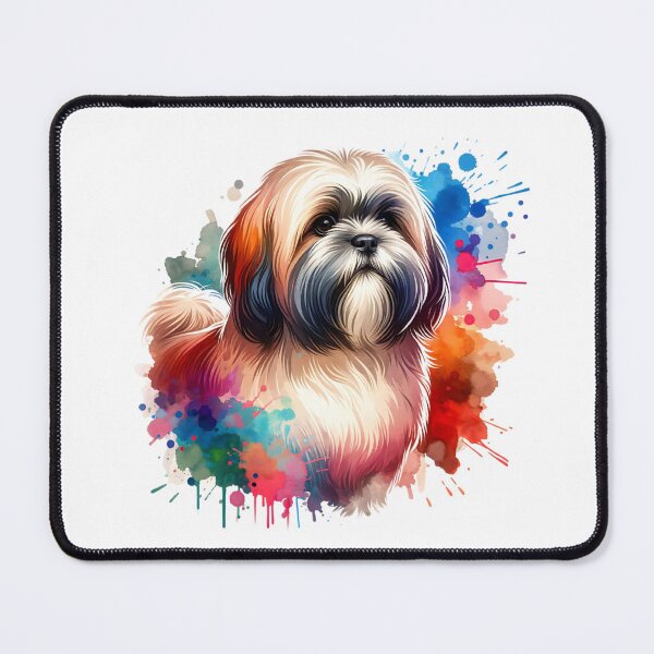 Item preview, Watercolor Lhasa Apso designed and sold by TheAnimalZ00.
