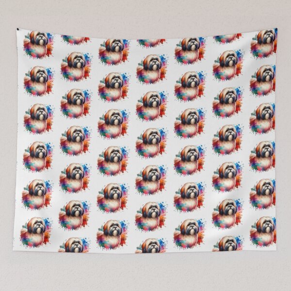 Item preview, Watercolor Lhasa Apso designed and sold by TheAnimalZ00.