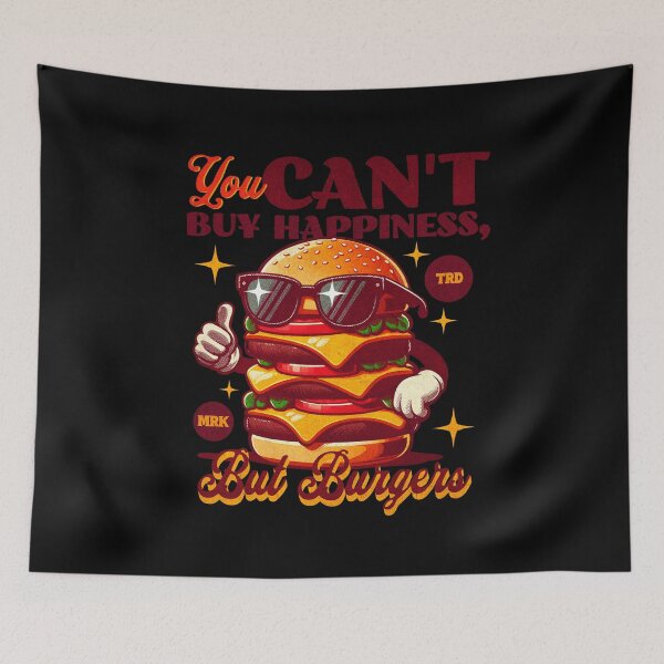 Item preview, Savory Delight: Vintage-Inspired Burger Bliss Artwork designed and sold by JacontaII.