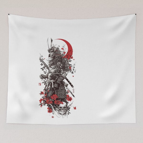 Item preview, Samurai Warrior. Traditional Japanese. designed and sold by Lucy Goosy Art.