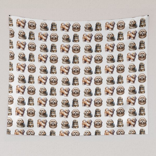 Item preview, Lhasa Apso Dogs designed and sold by TheAnimalZ00.