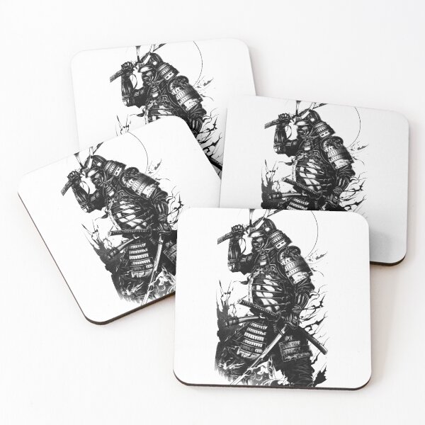 Item preview, Samurai Warrior. Traditional Japanese. designed and sold by Lucy Goosy Art.