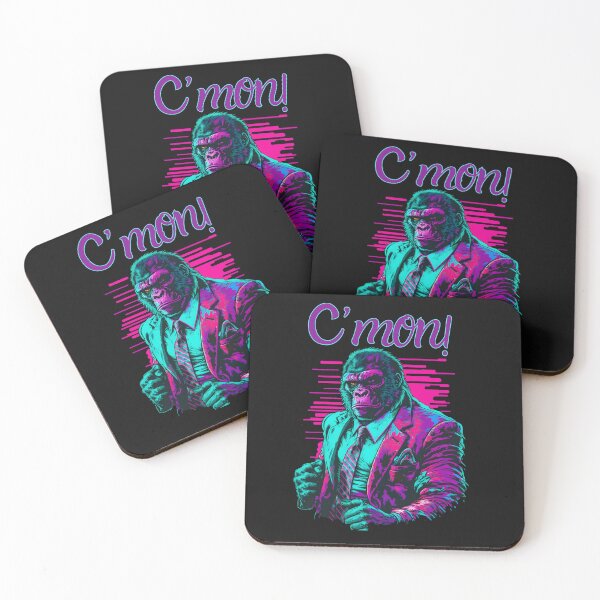 Item preview, Colorful Fed Up Gorilla Challenging Someone To C'mon! designed and sold by AlienOccupation.