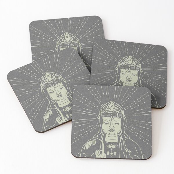 Item preview, Kuan Yin Sattva Minimal Edition - Slate + Tea designed and sold by Irene Estelle.