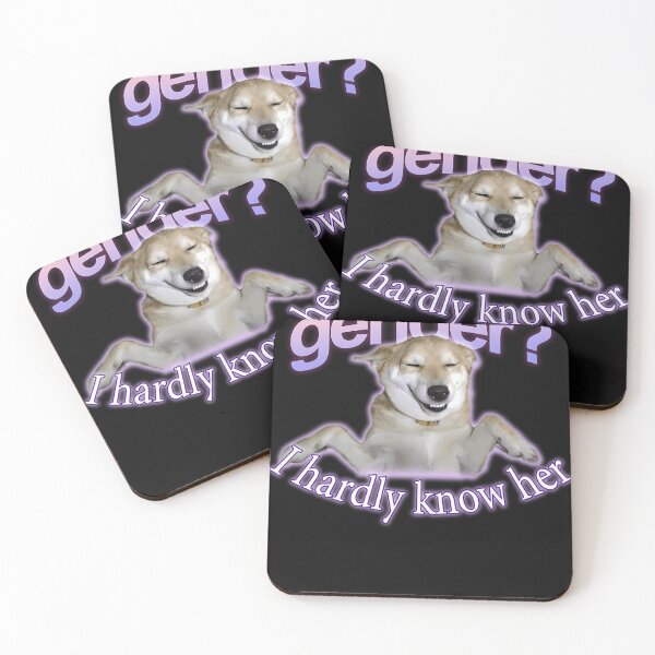Item preview, Gender I Hardly Know Her Meme designed and sold by Brandynoss.